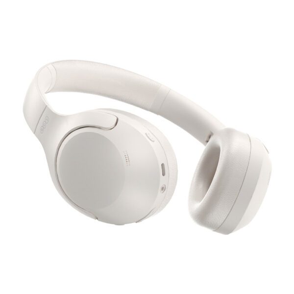 QCY H3 Lite Over-Ear Headphones with ANC and Bluetooth 5.3 - Whiteeng
