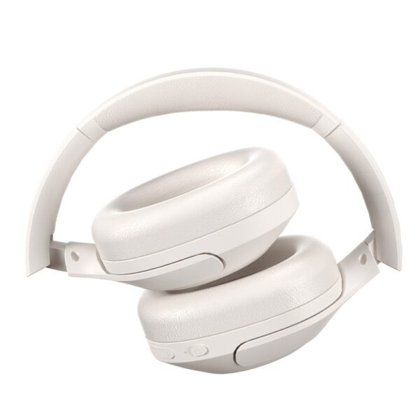 QCY H3 Lite Over-Ear Headphones with ANC and Bluetooth 5.3 - Whiteeng