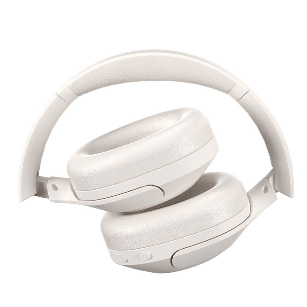 QCY H3 Lite Over-Ear Headphones with ANC and Bluetooth 5.3 - Whiteeng