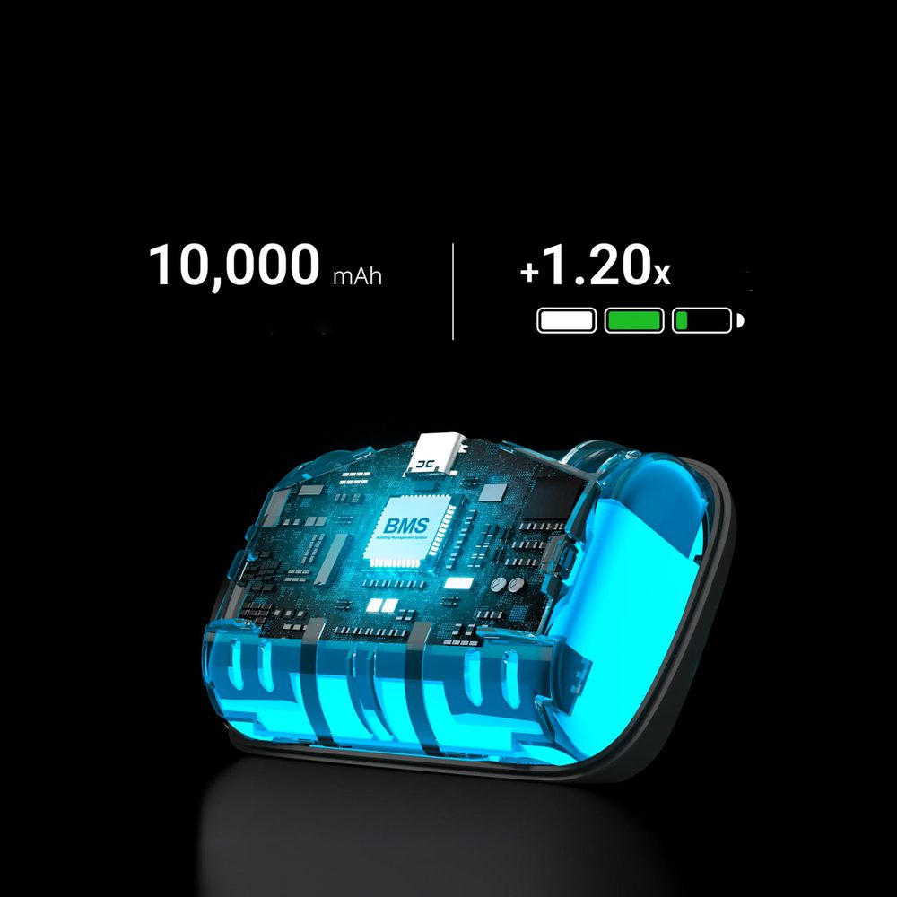 BoboVR P4U Head Strap with Battery for PICO 4 Ultra and Ultra Enterprise - White and Blackeng