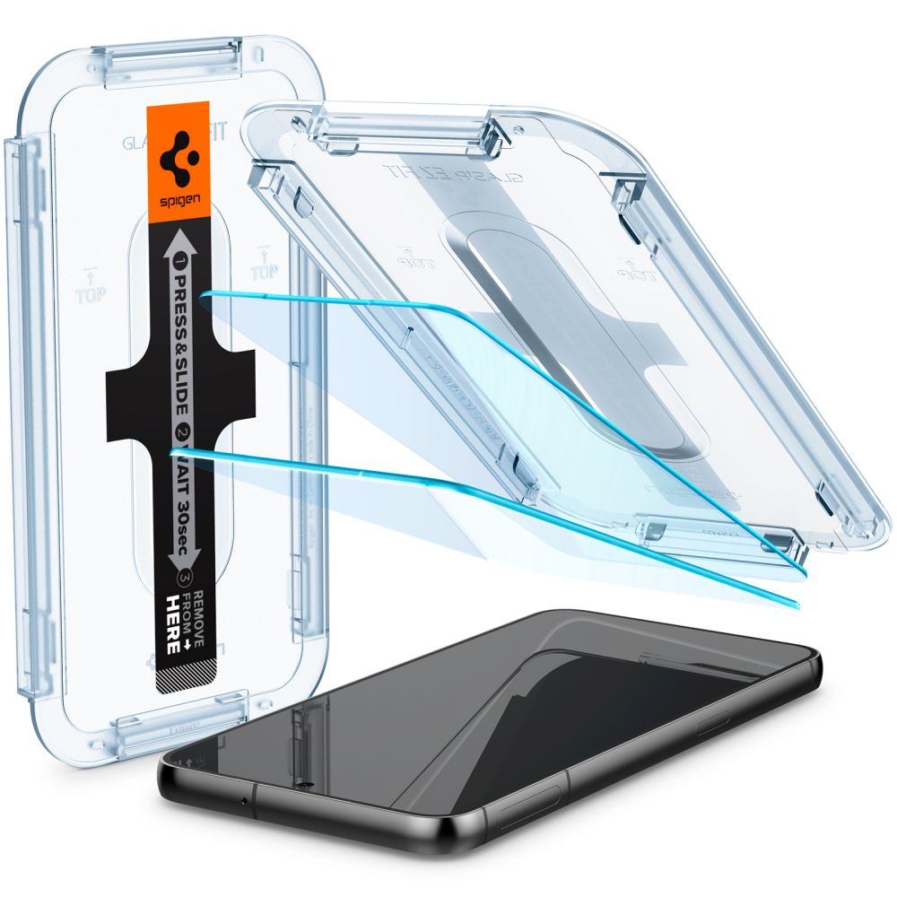 Spigen Glas.tR EZ Fit Tempered Glass for Samsung Galaxy S23 - 2 pcs.eng