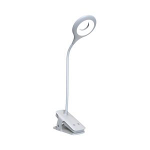 Mini Wozinsky Wireless LED Reading Lamp with Clip + USB-C Cable - Whiteeng