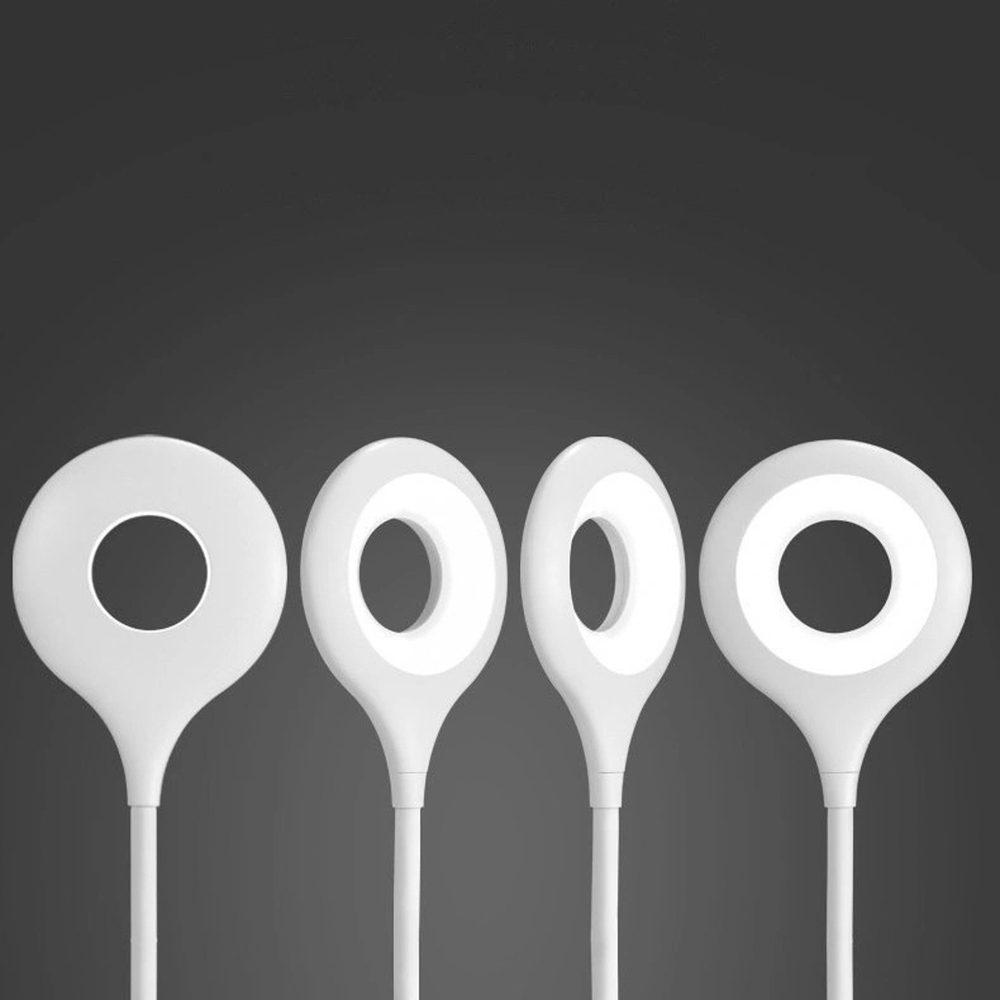 Mini Wozinsky Wireless LED Reading Lamp with Clip + USB-C Cable - Whiteeng