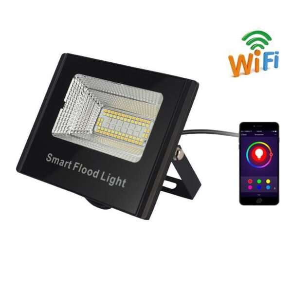 COOLSEER COL-RFL02W ΠΡΟΒΟΛΕΑΣ 24W, 1600lm, IP65, RGB, WIFI