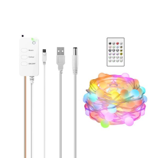 21359 COOLSEER COL-RGF01W FAIRY LIGHTS, 5m, RGB, IP65, WIFI