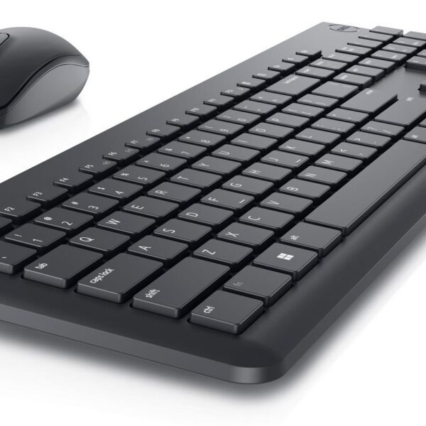 DELL ΑΣΥΡΜΑΤΟ SET KM3322W ΠΛΗΚΤΡΟΛΟΓΙΟ - ΠΟΝΤΙΚΙ ΜΑΥΡΟ