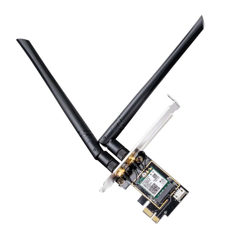 21646 CUDY WE3000 AX3000 DUAL BAND WIFI PCI-e ΚΑΡΤΑ ΔΙΚΤΥΟΥ, BLUETOOTH, WIFI6