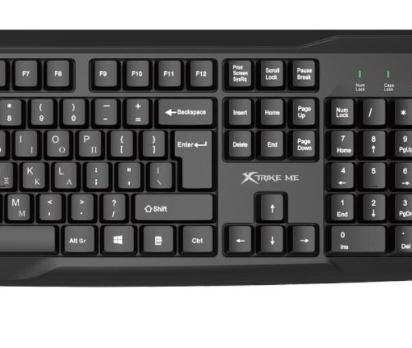 22202 XTRIKE-ME OFFICE MK-308 ΑΣΥΡΜΑΤΟ ΣΕΤ ΠΛΗΚΤΡΟΛΟΓΙΟ/ΠΟΝΤΙΚΙ, GR