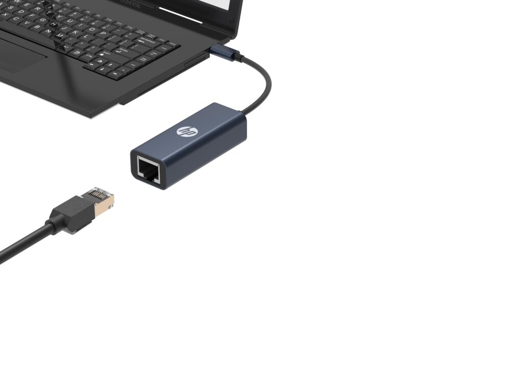 22264 HP DHC-CT208 ΑΝΤΑΠΤΟΡΑΣ TYPE-C ΣΕ RJ45