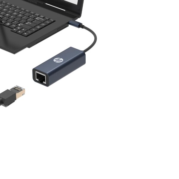 22264 HP DHC-CT208 ΑΝΤΑΠΤΟΡΑΣ TYPE-C ΣΕ RJ45