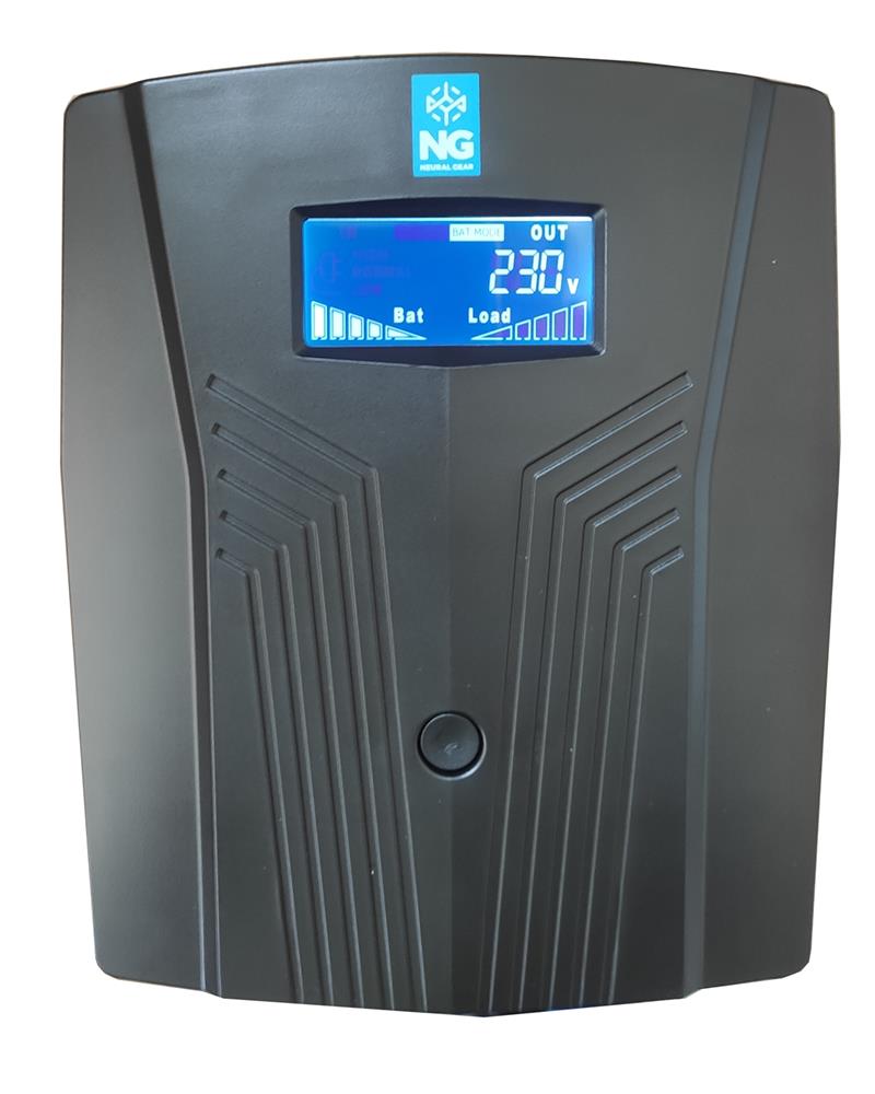 22342 NG UPS 1200VA/720W ΜΕ AVR, LINE INTERACTIVE, 3 SCHUKO, 2x 12V7A, ΟΘΟΝΗ