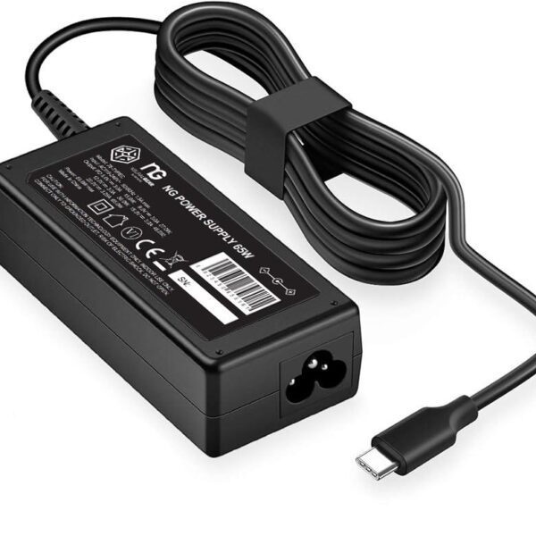 NG ΤΡΟΦΟΔΟΤΙΚΟ 65W, TYPE C ΜΕ ΚΑΛΩΔΙΟ ΤΡΟΦΟΔΟΣΙΑΣ