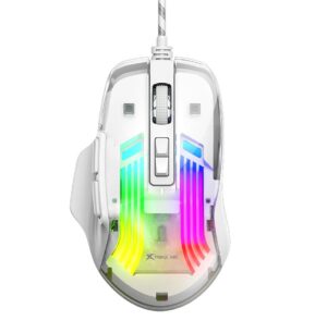 23990 XTRIKE GM-319 ΔΙΑΦΑΝΟ ΕΝΣΥΡΜΑΤΟ GAMING ΠΟΝΤΙΚΙ