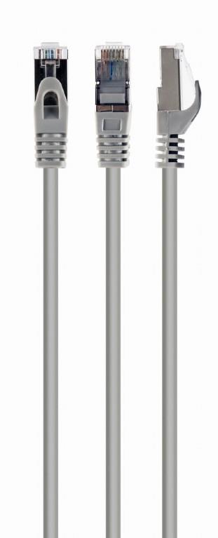 CABLEXPERT ΚΑΛΩΔΙΟ S/FTP CAT6A 1m, LSZH, ΓΚΡΙ