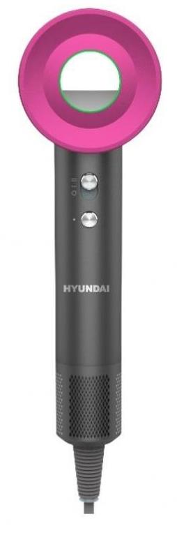 HYUNDAI ΠΙΣΤΟΛΑΚΙ ΜΑΛΛΙΩΝ, 1600W, 2 ΤΑΧΥΤΗΤΕΣ, 4 ΕΠΙΠΕΔΑ ΘΕΡΜΟΚΡΑΣΙΑΣ, ΓΚΡΙ