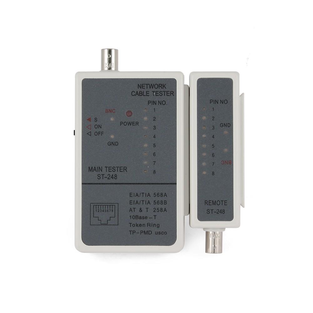 2741 TESTER ΚΑΛΩΔΙΩΝ GEMBIRD ΓΙΑ RJ-45 & RG-58