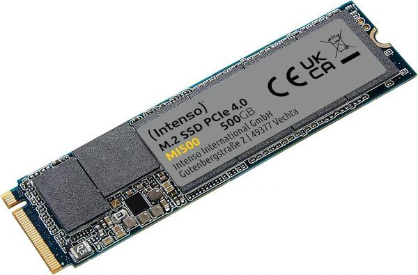 INTENSO SSD 500GB, M.2 NVMe PCIe MI500 - 3835450