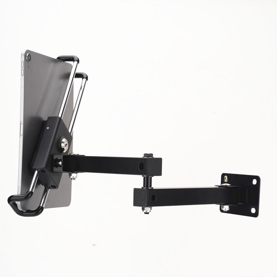 28358 NG TABLET STAND2 ΜΕΤΑΛΛΙΚΗ ΕΠΙΤΟΙΧΙΑ ΒΑΣΗ ΓΙΑ TABLET ΜΕ ΚΛΕΙΔΑΡΙΑ ΚΑΙ ΒΡΑΧΙΟΝΑ