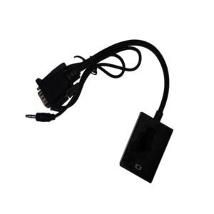 28438 NG ΜΕΤΑΤΡΟΠΕΑΣ VGA MALE ΣΕ HDMI FEMALE ΜΕ AUDIO ADAPTER + USB POWER
