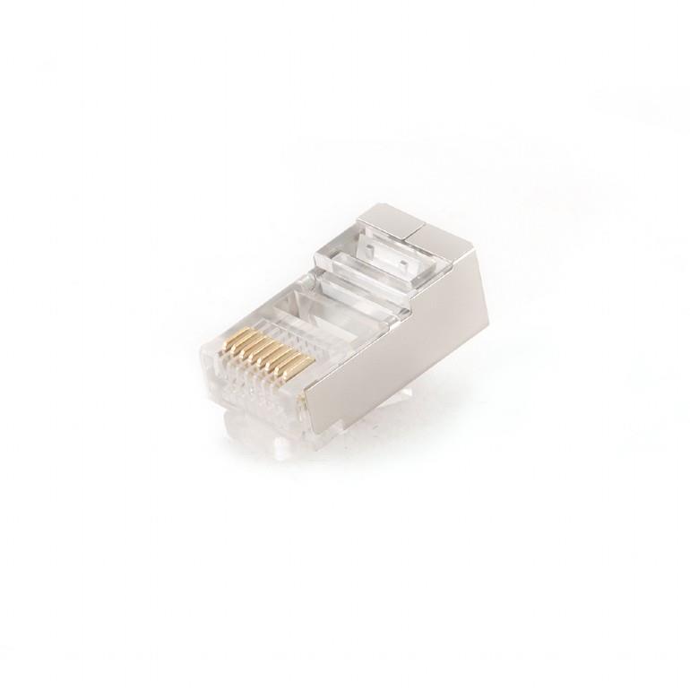 ΑΚΡΟΔΕΚΤΗΣ CABLEXPERT 8P8C RJ45 LAN, FTP, SFTP CAT6, ΣΑΚΟΥΛΑΚΙ 50 ΤΕΜΑΧΙΩΝ