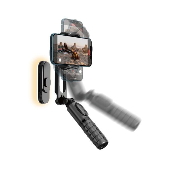 Devia selfie stick Bluetooth tripod gimbal black