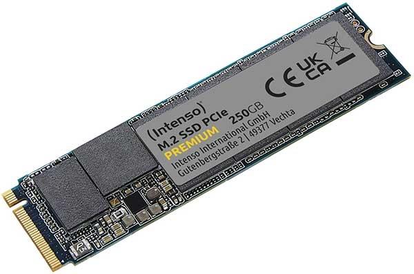 INTENSO SSD 250GB, M.2 NVMe PCIe MI500 - 3835440