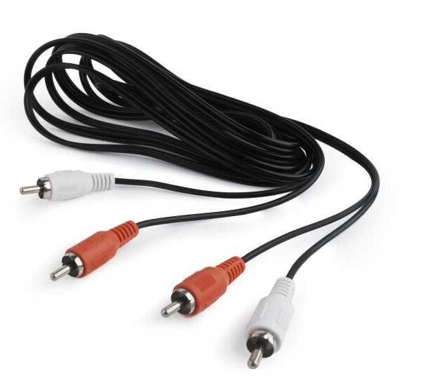 CABLEXPERT ΚΑΛΩΔΙΟ ΗΧΟΥ RCA x 2 TO RCA x 2 , 1.8m