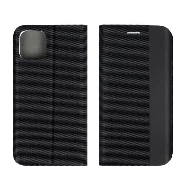 SENSITIVE Book case for SAMSUNG A57 5G black