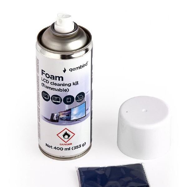 30016 GEMBIRD ΑΦΡΟΣ ΚΑΘΑΡΙΣΜΟΥ LCD, 400ml