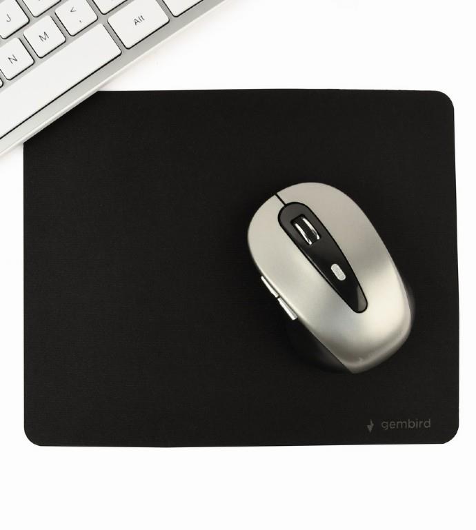 GEMBIRD MOUSEPAD ΜΑΥΡΟ, 220x180 mm