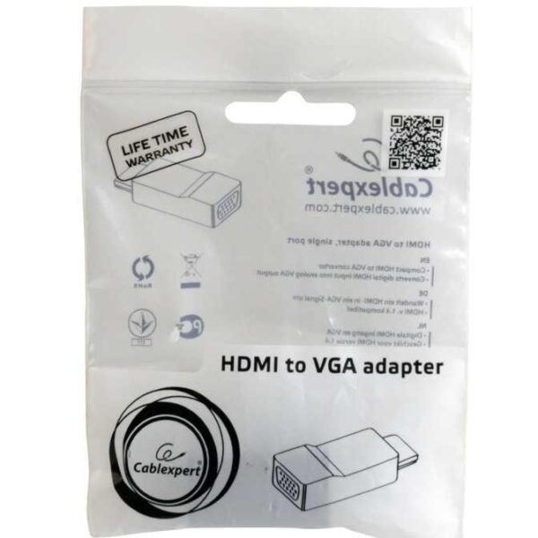 CABLEXPERT ΑΝΤΑΠΤΟΡΑΣ HDMI ΣΕ VGA
