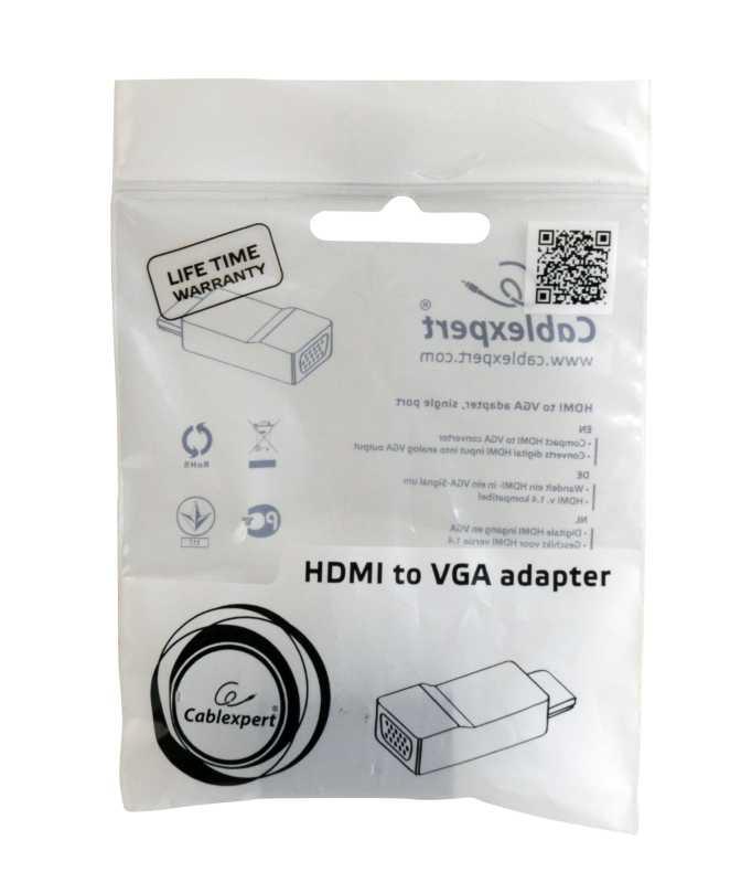 CABLEXPERT ΑΝΤΑΠΤΟΡΑΣ HDMI ΣΕ VGA