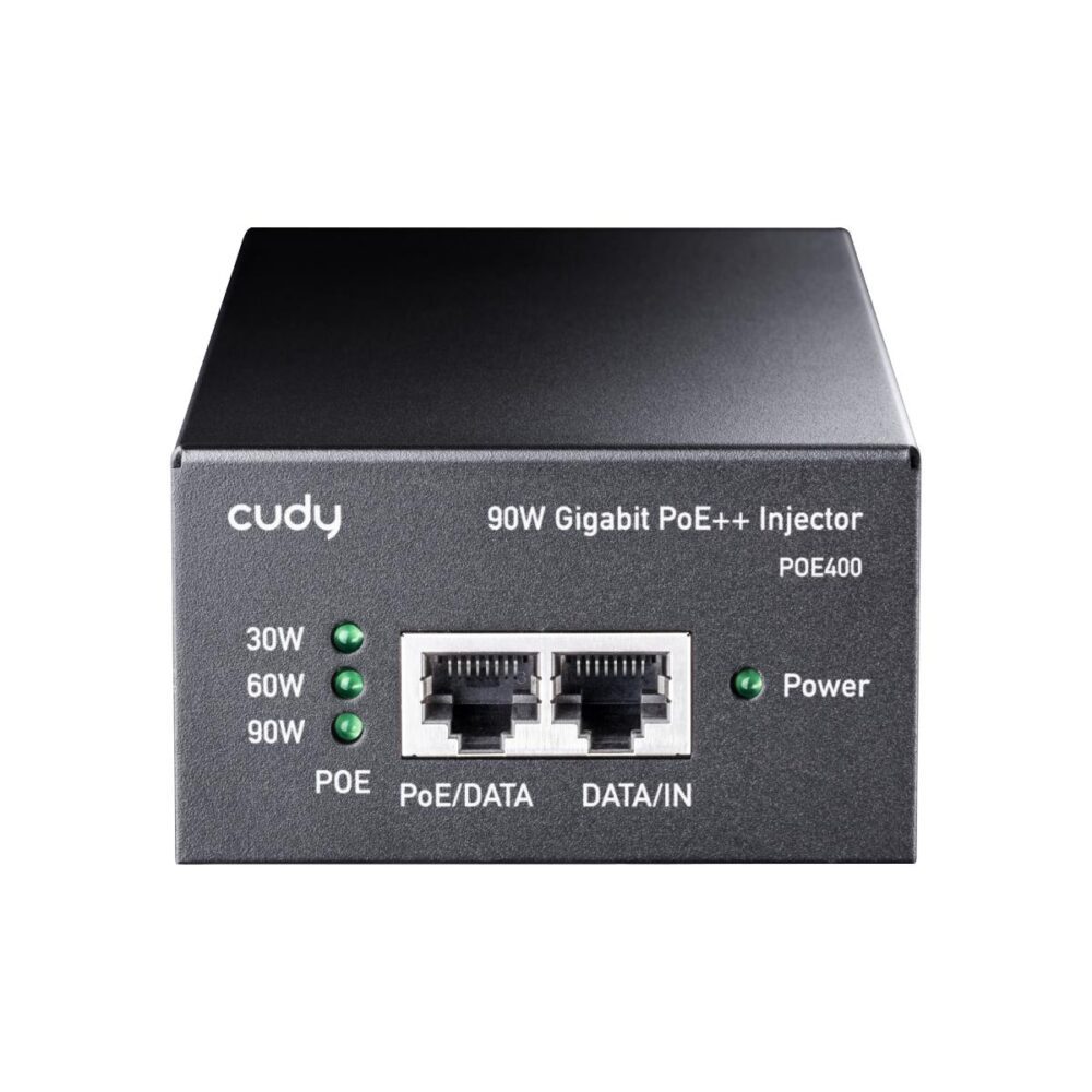 CUDY POE400 90W GIGABIT POE+/POE INJECTOR