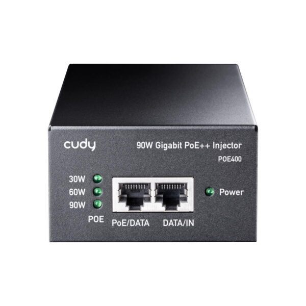 CUDY POE400 90W GIGABIT POE+/POE INJECTOR