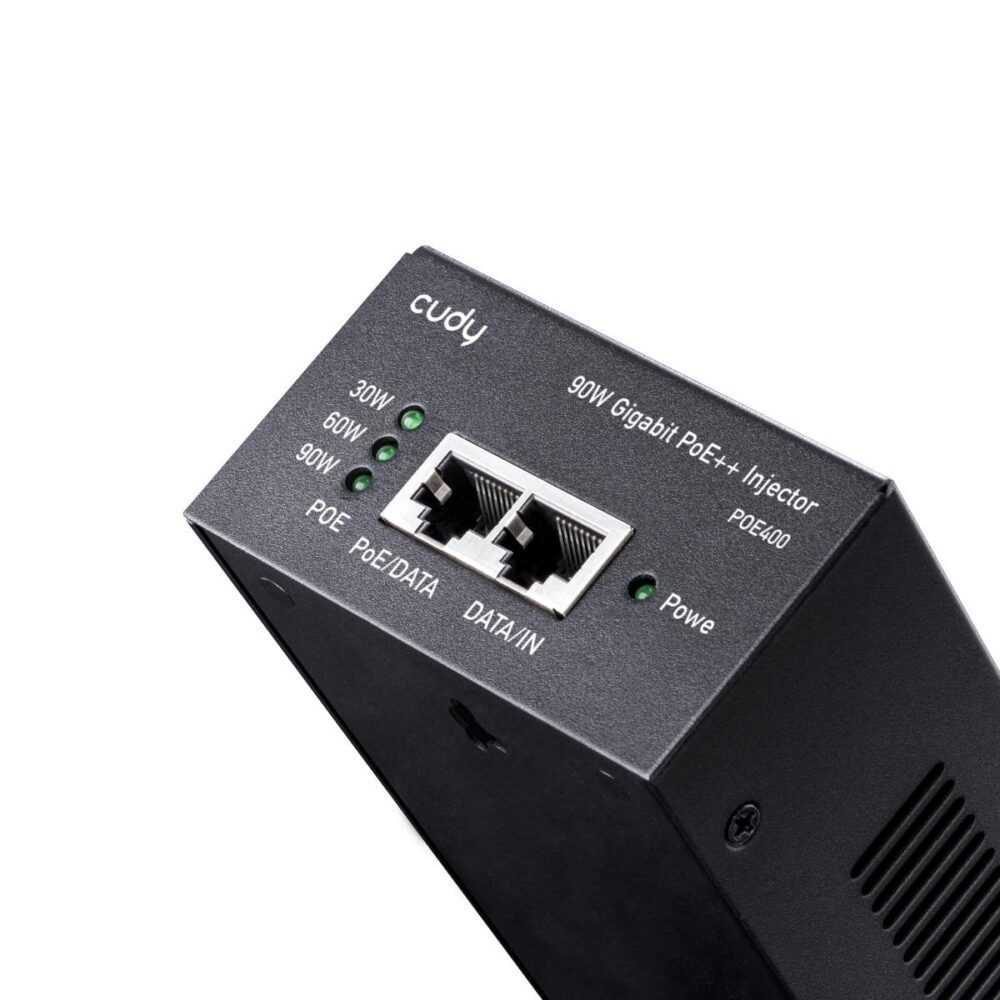 CUDY POE400 90W GIGABIT POE+/POE INJECTOR
