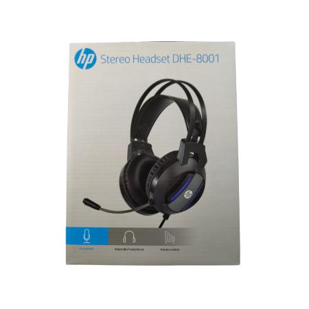 30801 HP ΑΚΟΥΣΤΙΚΑ DHE-8001 USB+3.5 headphone with LED