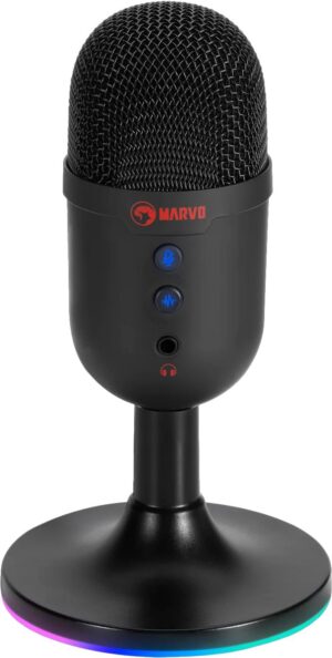 MARVO BLAST 40 ΜΙΚΡΟΦΩΝΟ GAMING, ΜΑΥΡΟ