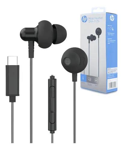 HP ΑΚΟΥΣΤΙΚΑ ΨΕΙΡΕΣ DHH-1126, TYPE C, ΜΑΥΡΟ