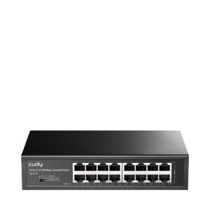 CUDY FS1016 16-PORT 10/100 MBPS METAL SWITCH