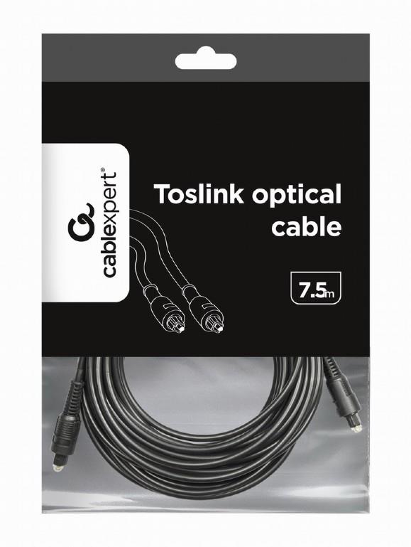 CABLEXPERT ΚΑΛΩΔΙΟ TOSLINK OPTICAL , 7,5m