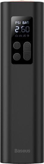 31756 BASEUS SUPER MINI ΤΡΟΜΠΑ ΑΥΤΟΚΙΝΗΤΟΥ, ΜΑΥΡΗ