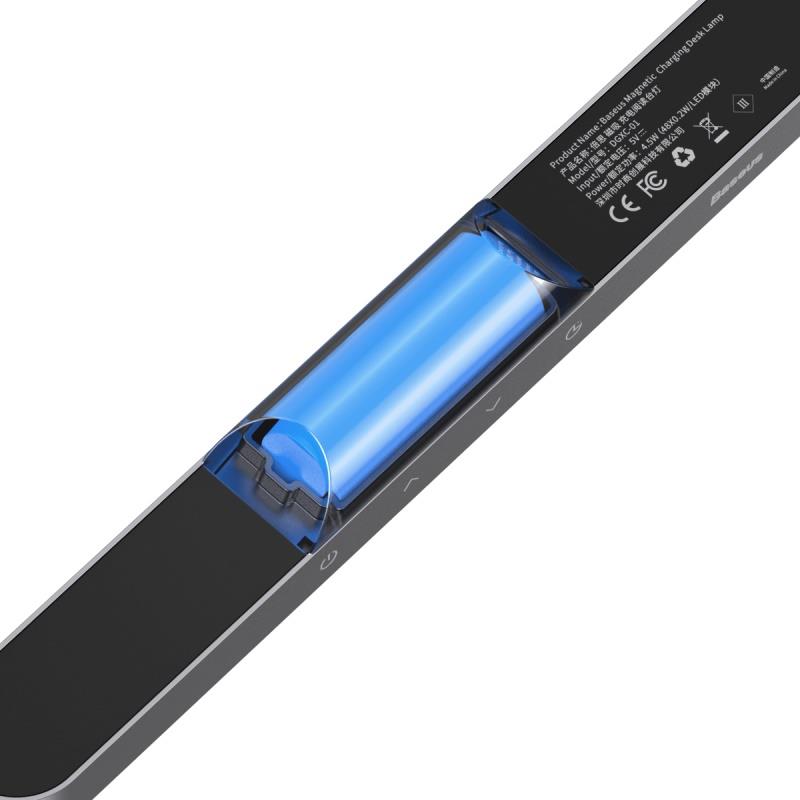 31777 BASEUS MAGNETIC STEPLESS ΦΩΤΙΣΤΙΚΟ ΓΡΑΦΕΙΟΥ, ΓΚΡΙ