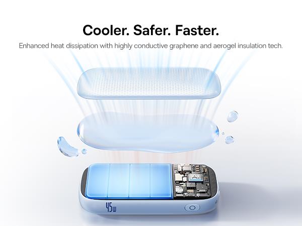 BASEUS ENERFILL FC21 QPOW3 ULTRA, POWERBANK, 10000MAh, ΜΕ ΑΠΟΣΠΩΜΕΝΟ ΚΑΛΩΔΙΟ LIGHTNING, 45W, ΜΕ ΨΗΦΙΑΚΗ ΟΘΟΝΗ, ΤΙΤΑΝΙΟ