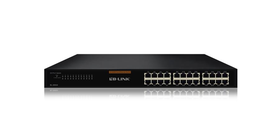 LB-LINK 24-PORT RACKMOUNT SWITCH 10/100 Mbps