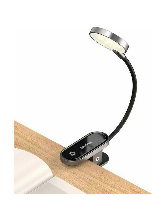 32124 BASEUS COMFORT READING ΦΩΤΙΣΤΙΚΟ, ΜΕ ΚΛΙΠ, ΓΚΡΙ