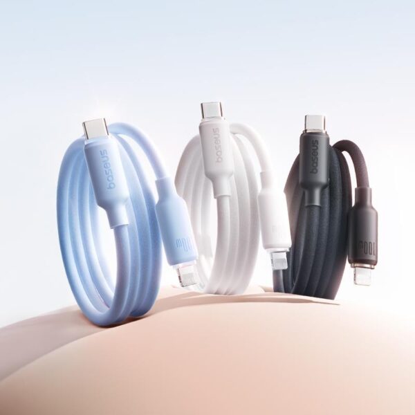 32183 BASEUS FOAMED SILICONE, ΚΑΛΩΔΙΟ ΓΡΗΓΟΡΗΣ ΦΟΡΤΙΣΗΣ, TYPE-C, 100W, 1M, ΜΑΥΡΟ