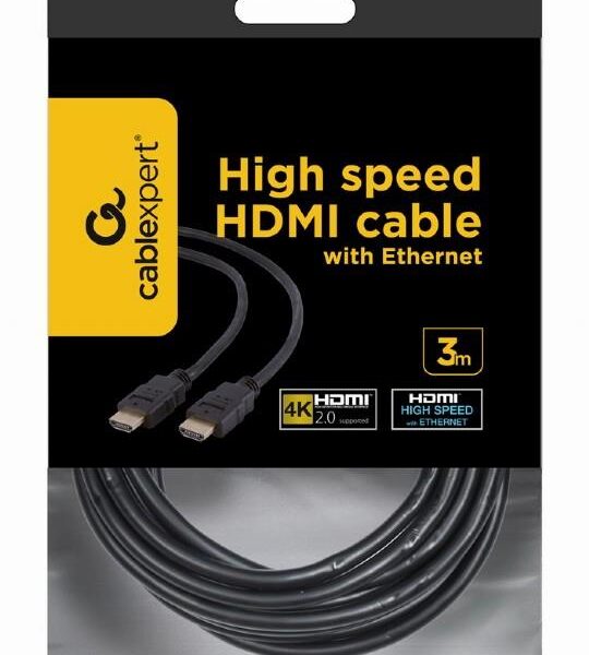 32202 CABLEXPERT ΚΑΛΩΔΙΟ HDMI v2.0 MALE-MALE 3m