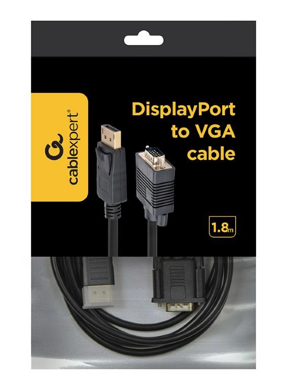 ΚΑΛΩΔΙΟ DISPLAYPORT TO VGA, 1.8m