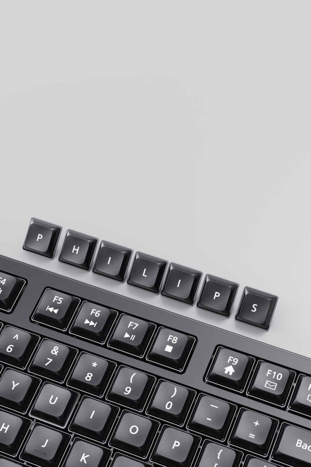 PHILIPS SPK6247 ΕΝΣΥΡΜΑΤΟ ΠΛΗΚΤΡΟΛΟΓΙΟ, ΜΑΥΡΟ, GR