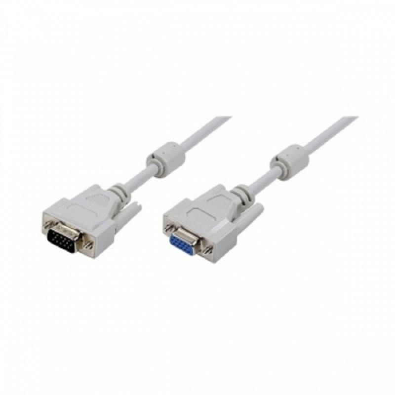 CABLEXPERT ΚΑΛΩΔΙΟ VGA EXT. MALE-FEMALE ΜΕ ΦΙΛΤΡΑ ΦΕΡΡΙΤΗ 10m
